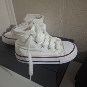 Converse White High-Top Baby Sneakers
